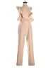 BCBGMAXAZRIA Solid Tan Jumpsuit Size S - photo 1