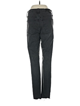 Madewell 9" Mid-Rise Skinny Jeans in Black Sea (view 2)