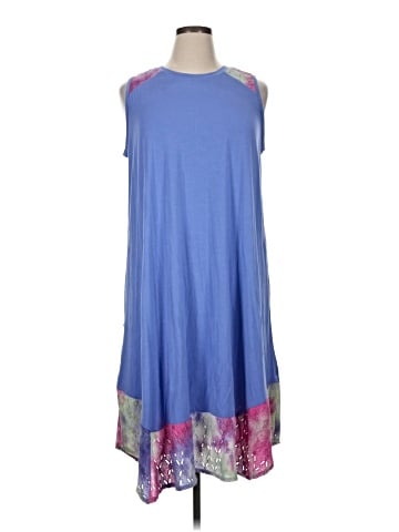 LOGO by Lori Goldstein Casual Dress (view 1)
