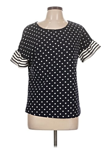 Green Envelope Short Sleeve Top (view 1)