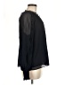 Ann Taylor 100% Polyester Black Long Sleeve Blouse Size M - photo 4