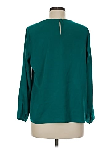 J.Crew Factory Store Long Sleeve Blouse (view 2)