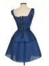 Maje Solid Blue Cocktail Dress Size Sm (1) - photo 2