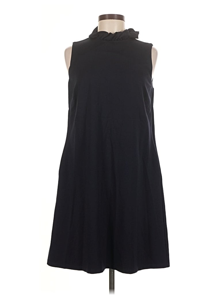 Pre-owned Jude Connally Casual Dress In Black