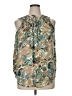 Maurices 100% Polyester Paisley Green Sleeveless Blouse Size XL - photo 1