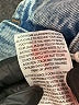 FRAME 100% Cotton Blue Denim Skirt Size 28 waist - photo 4