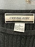 Crystal-Kobe 100% Acrylic Black Pullover Sweater Size S - photo 7