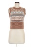 Hazel 100% Acrylic Brown Sweater Vest Size M - photo 1