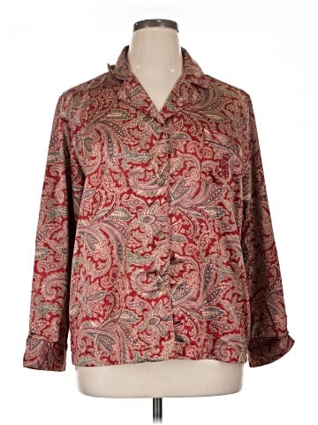 Lauren by Ralph Lauren Long Sleeve Blouse (view 1)