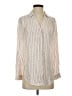 Candie's Ivory Long Sleeve Polo Size S - photo 1