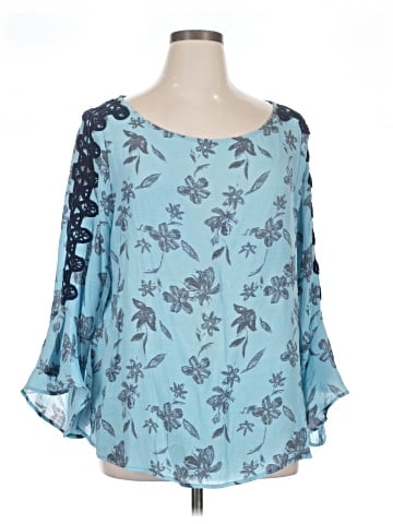 Hope & Harlow 3/4 Sleeve Blouse (view 1)