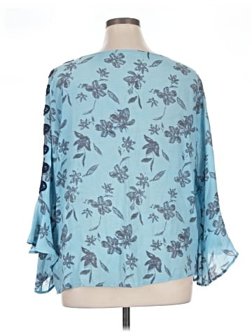 Hope & Harlow 3/4 Sleeve Blouse (view 2)