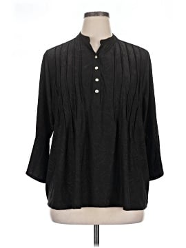NY Collection 3/4 Sleeve Blouse (view 1)
