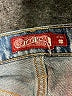 Lucky Legend Graphic Blue Denim Shorts Size 2 - photo 3