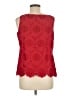 Talbots Red Sleeveless Blouse Size M (petite) - photo 2