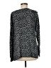 Project 100% Cotton Animal Print Gray Cardigan Size M - photo 2
