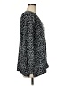 Project 100% Cotton Animal Print Gray Cardigan Size M - photo 4