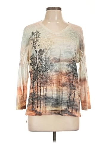 Jess & Jane 3/4 Sleeve Top (view 1)