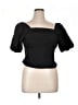 And Now This Black Short Sleeve Top Size XL - photo 1