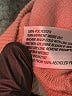 Universal Thread 100% Polyester Solid Pink Pullover Sweater Size M - photo 8
