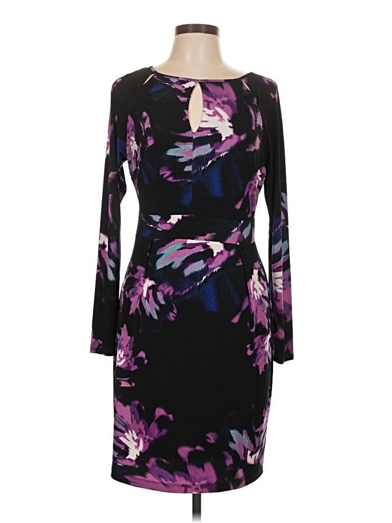 Pre-owned Jennifer Lopez Cocktail Dress In Purple