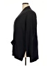 misook 100% Cotton Black Blue Cardigan Size 3X - photo 5