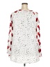 Three Dots Red Long Sleeve T-Shirt Size 2X - photo 2