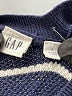 Gap Stripes Blue Pullover Sweater Size L - photo 7