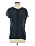 Christopher & Banks Gray Black Short Sleeve Blouse Size S - photo 1