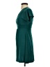 Minty 100% Polyester Solid Teal Casual Dress Size S - photo 5