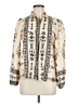 Assorted Brands Ivory Long Sleeve Blouse Size M - photo 1