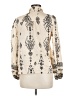 Assorted Brands Ivory Long Sleeve Blouse Size M - photo 2