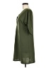 Unbranded Solid Green Casual Dress Size M - photo 5