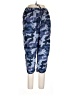 Caslon 100% Linen Camo Blue Linen Pants Size L - photo 1