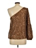 Umgee Brown 3/4 Sleeve Blouse Size L - photo 2
