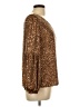 Umgee Brown 3/4 Sleeve Blouse Size L - photo 4