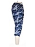 Caslon 100% Linen Camo Blue Linen Pants Size L - photo 4