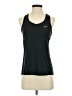 Nike 100% Polyester Black Active Tank Size S - photo 1