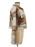 Unbranded 100% Polyester Plaid Brown Cardigan Size L - photo 4
