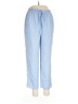 Joie 100% Polyester Checkered-gingham Blue Casual Pants Size L - photo 1