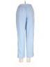 Joie 100% Polyester Checkered-gingham Blue Casual Pants Size L - photo 2