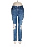 Express Hearts Blue Jeans Size 10 (petite) - photo 1