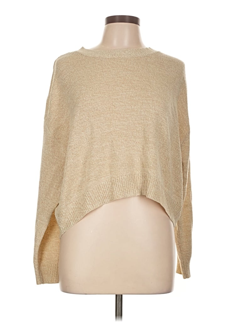 Pre-owned Divided By H&m Poncho In Tan