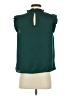 Evereve 100% Polyester Green Sleeveless Blouse Size XS - photo 2