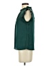 Evereve 100% Polyester Green Sleeveless Blouse Size XS - photo 5