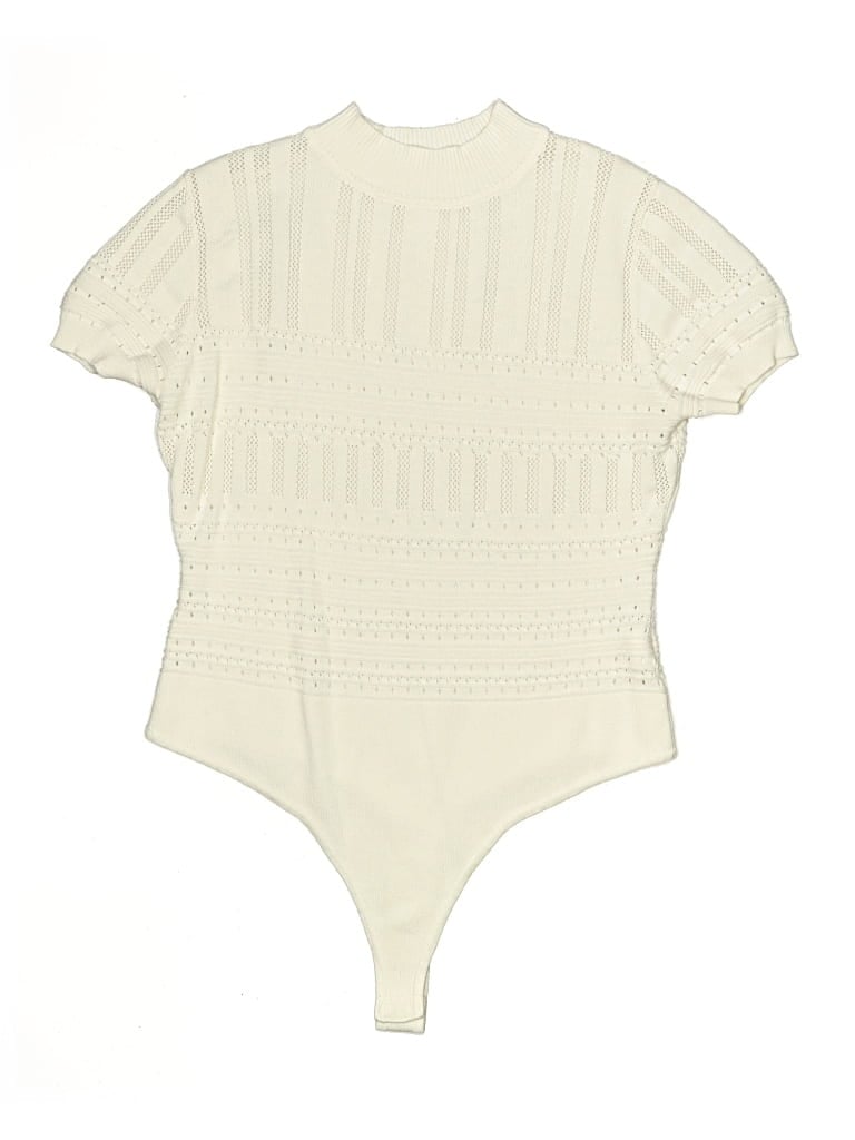 Pre-owned Unbranded Bodysuit In White