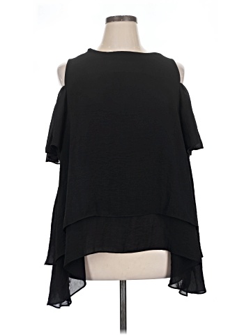 Boutique + Short Sleeve Blouse (view 1)