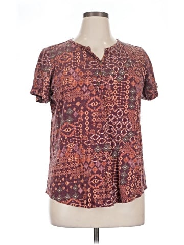 Coldwater Creek Short Sleeve Blouse (view 1)