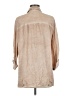 BKE Tan 3/4 Sleeve Button-Down Shirt Size M - photo 2