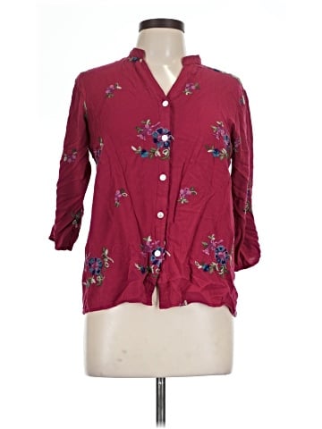 Kindred 3/4 Sleeve Button-Down Shirt (view 1)